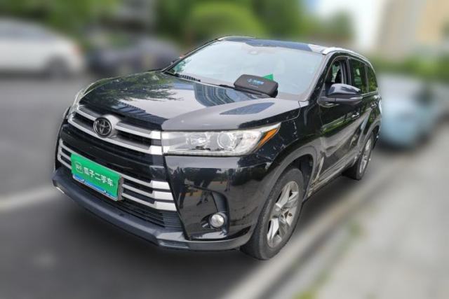 Used Toyota Highlander 2018 2.0T Two-Wheel Drive Luxury Edition 7 Seats China VI Standard