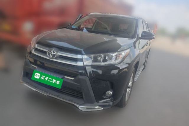 Used Toyota Highlander 2018 2.0T Four-Wheel Drive Elite Edition 7 Seats China VI Standard