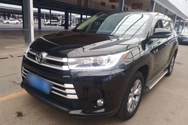 Used Toyota Highlander 2018 2.0T Four-Wheel Drive Elite Edition 7 Seats China VI Standard