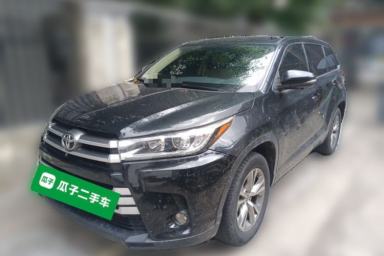 Used Toyota Highlander 2018 2.0T Four-Wheel Drive Elite Edition 7 Seats China VI Standard