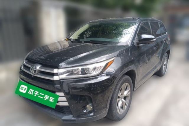 Used Toyota Highlander 2018 2.0T Four-Wheel Drive Elite Edition 7 Seats China VI Standard