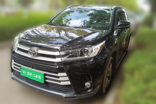 Used Toyota Highlander 2018 2.0T Four-Wheel Drive Elite Edition 7 Seats China VI Standard