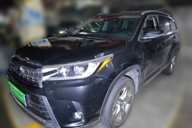 Used Toyota Highlander 2018 2.0T Four-Wheel Drive Prestige Version 7 Seats China V Emission Standard