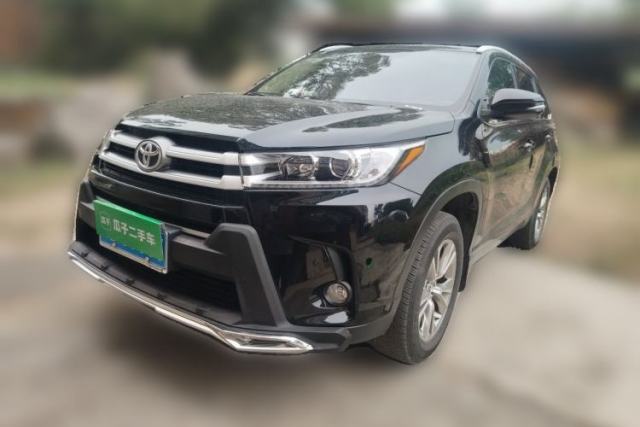 Used Toyota Highlander 2018 2.0T Two-Wheel Drive Elite Version 5 Seats China VI Standard