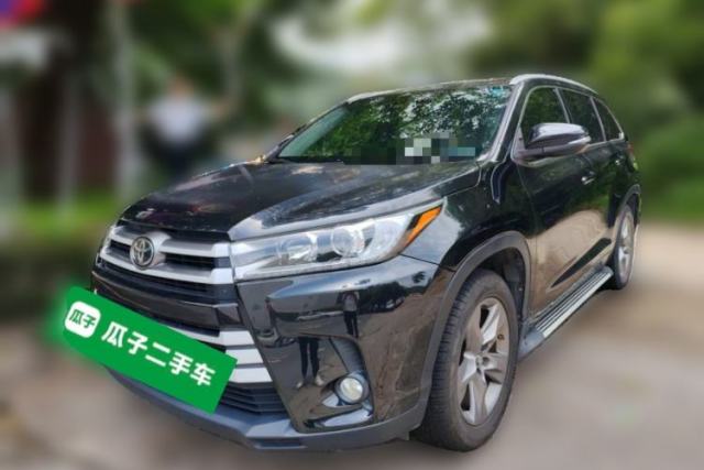 Used Toyota Highlander 2018 2.0T Four-Wheel Drive Luxury Version 7 Seats China VI Standard