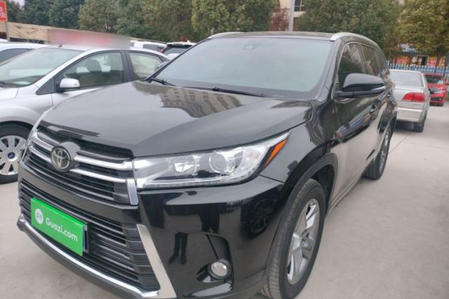 Used Toyota Highlander 2018 2.0T Four-Wheel Drive Prestige Version 7 Seats China VI Standard