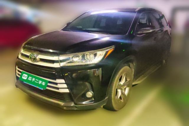 Used Toyota Highlander 2018 2.0T Four-Wheel Drive Luxury Version 7 Seats China VI Standard