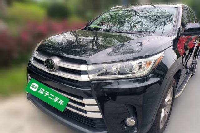 Used Toyota Highlander 2018 2.0T Four-Wheel Drive Luxury Version 7 Seats China VI Standard