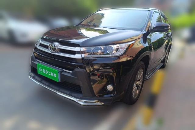 Used Toyota Highlander 2018 2.0T Two-Wheel Drive Elite Version 5 Seats China VI Standard
