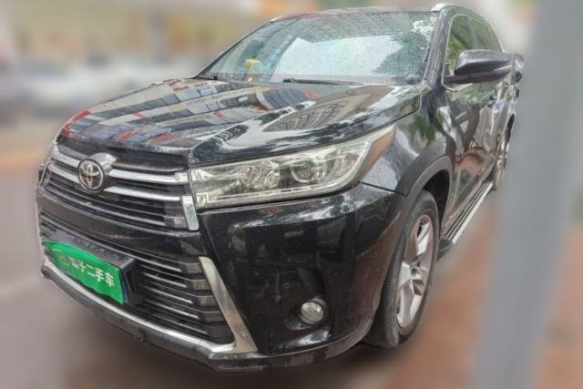Ojetý Toyota Highlander 2018 2.0T Four-Wheel Drive Prestige Version 7 Seats China V Emission Standard