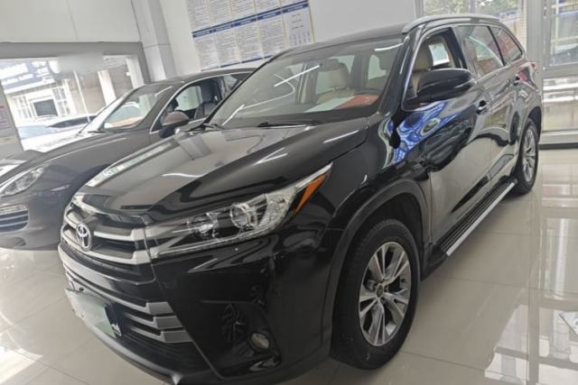 Used Toyota Highlander 2018 2.0T Two-Wheel Drive Elite Edition 7 Seats Emission Standard China V