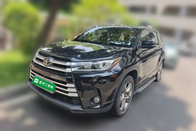 Used Toyota Highlander 2018 2.0T Four-Wheel Drive Luxury Version 7 Seats China VI Standard