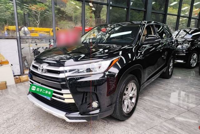 Used Toyota Highlander 2018 2.0T Two-Wheel Drive Elite Edition 7 Seats China VI Standard