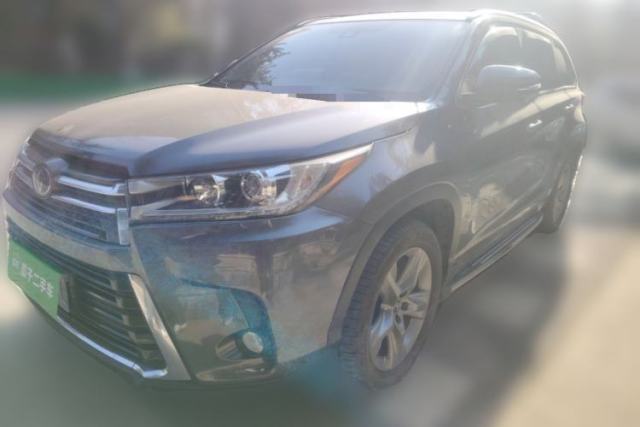 Used Toyota Highlander 2018 2.0T Four-Wheel Drive Prestige Version 7 Seats China V Emission Standard
