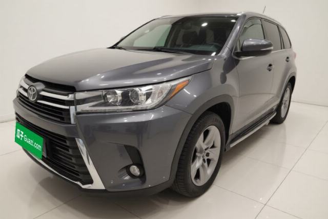 Used Toyota Highlander 2018 2.0T Four-Wheel Drive Prestige Version 7 Seats China V Emission Standard