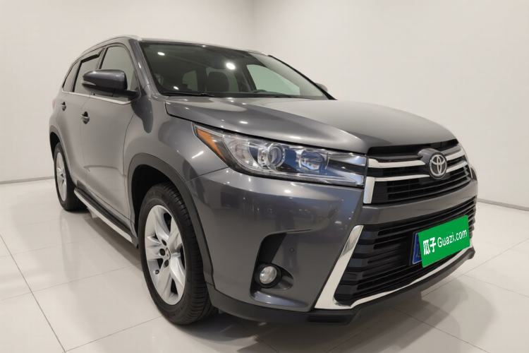 Used Toyota Highlander 2018 2.0T Four-Wheel Drive Prestige Version 7 Seats China V Emission Standard Exterior 2
