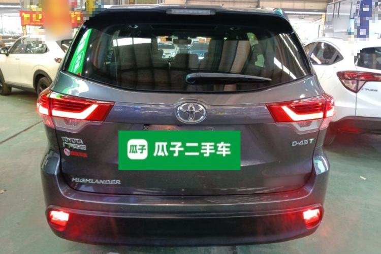 Used Toyota Highlander 2018 2.0T Four-Wheel Drive Luxury Edition 7 Seats China V Emission Standard Exterior 4