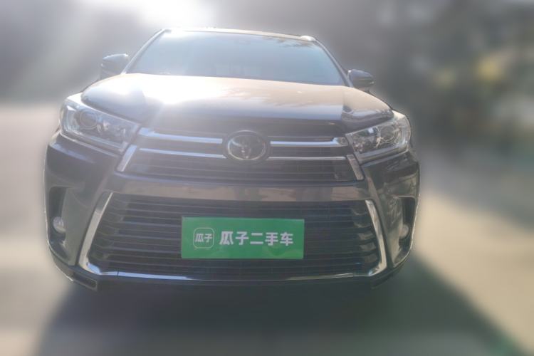 Used Toyota Highlander 2018 2.0T Four-Wheel Drive Prestige Version 7 Seats China V Emission Standard Front