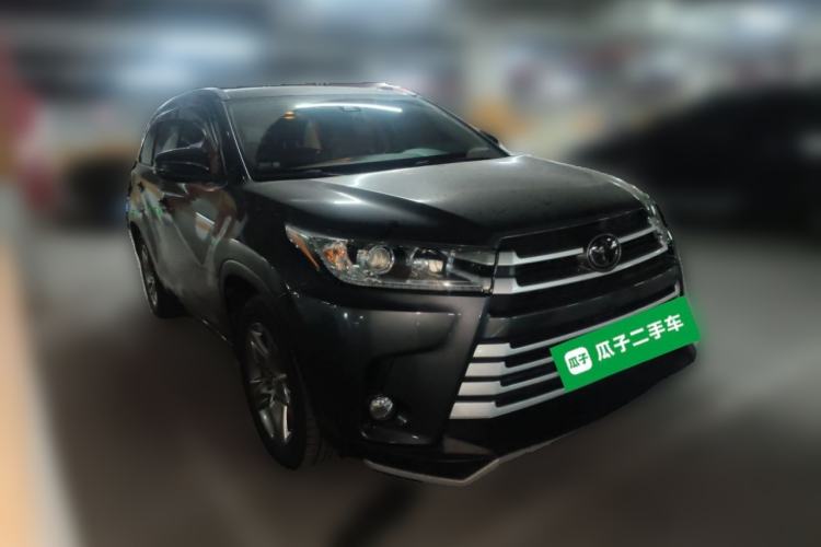 Used Toyota Highlander 2018 2.0T Four-Wheel Drive Luxury Version 7 Seats China VI Standard Front Right 45 Deg