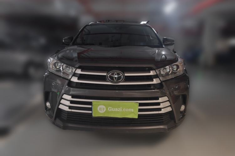 Used Toyota Highlander 2018 2.0T Four-Wheel Drive Luxury Edition 7 Seats China V Emission Standard Front