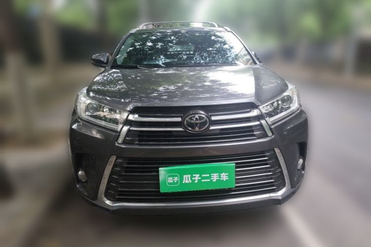 Used Toyota Highlander 2018 2.0T Four-Wheel Drive Prestige Version 7 Seats China V Emission Standard Front
