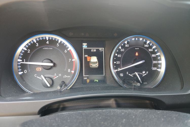 Used Toyota Highlander 2018 2.0T Four-Wheel Drive Prestige Version 7 Seats China V Emission Standard Instrument Cluster