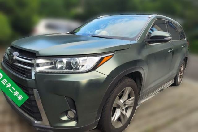 Used Toyota Highlander 2018 2.0T Four-Wheel Drive Prestige Version 7 Seats China VI Standard