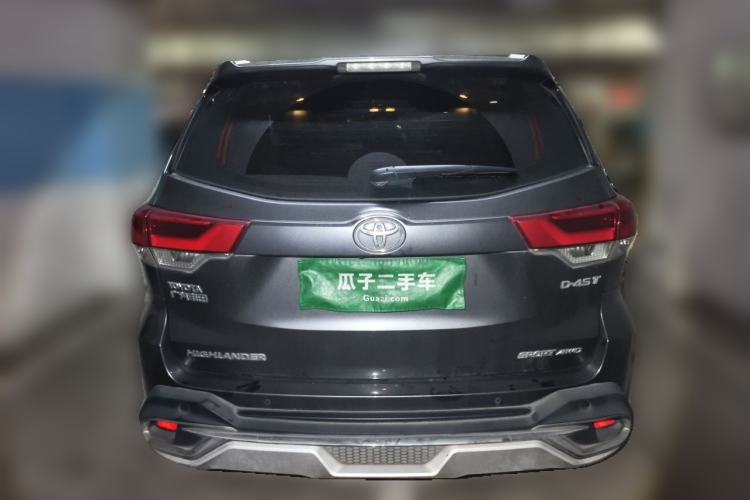 Used Toyota Highlander 2018 2.0T Four-Wheel Drive Luxury Edition 7 Seats China V Emission Standard Rear