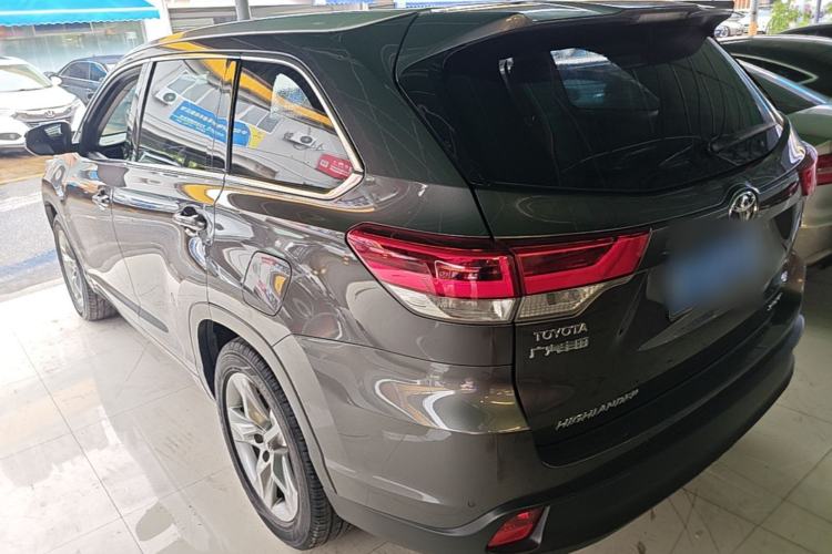 Used Toyota Highlander 2018 2.0T Two-Wheel-Drive Luxury Edition 7 Seats Emission Standard China V Rear Left 45 Deg