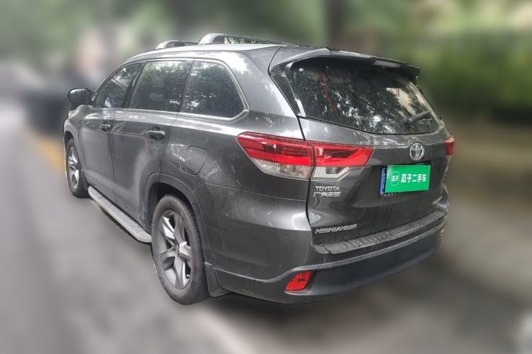 Used Toyota Highlander 2018 2.0T Four-Wheel Drive Prestige Version 7 Seats China V Emission Standard Rear Left 45 Deg