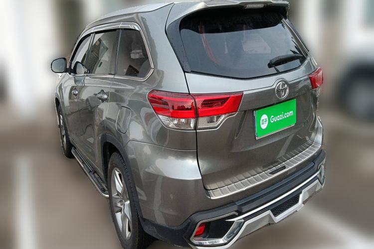 Used Toyota Highlander 2018 2.0T Four-Wheel Drive Luxury Version 7 Seats China VI Standard Rear Left 45 Deg