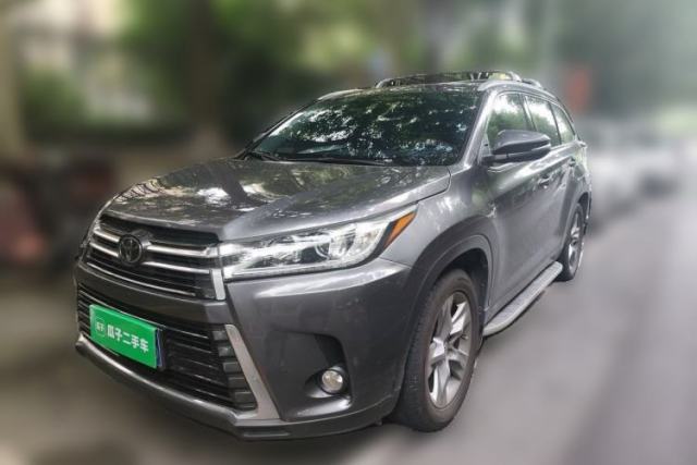 Used Toyota Highlander 2018 2.0T Four-Wheel Drive Prestige Version 7 Seats China V Emission Standard