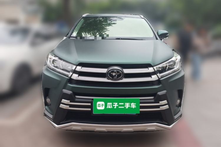 Used Toyota Highlander 2018 2.0T Four-Wheel Drive Luxury Edition 7 Seats China V Emission Standard Front