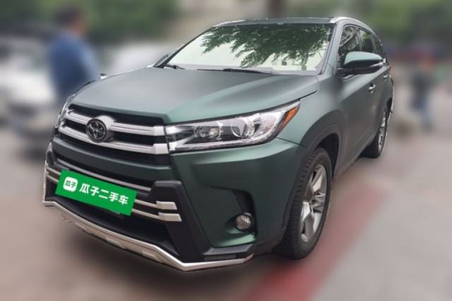 Used Toyota Highlander 2018 2.0T Four-Wheel Drive Luxury Edition 7 Seats China V Emission Standard