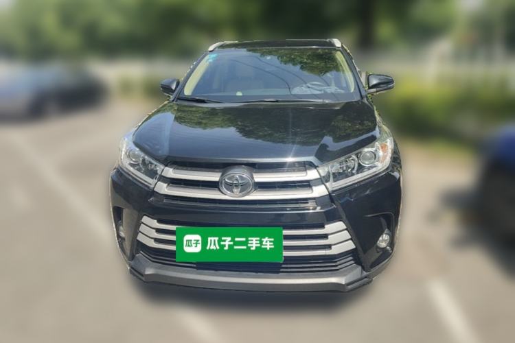 Used Toyota Highlander 2018 2.0T Two-Wheel Drive Elite Edition 5 Seats Emission Standard China V Front