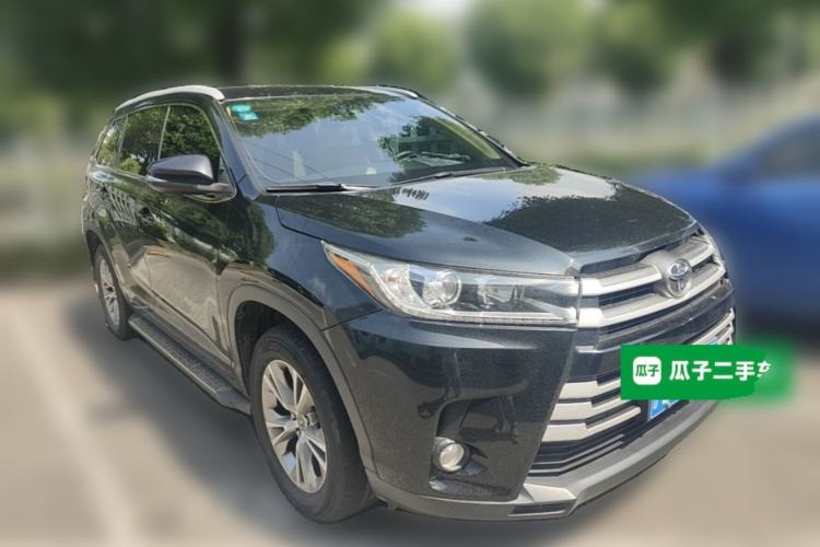 Used Toyota Highlander 2018 2.0T Two-Wheel Drive Elite Edition 5 Seats Emission Standard China V Front Right 45 Deg