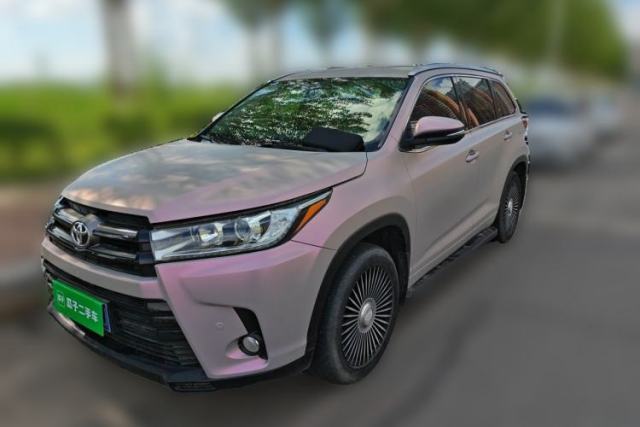 Used Toyota Highlander 2018 2.0T Two-Wheel Drive Elite Edition 7 Seats China VI Standard