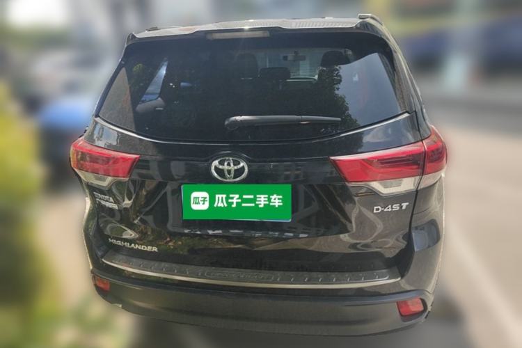 Used Toyota Highlander 2018 2.0T Two-Wheel Drive Elite Edition 5 Seats Emission Standard China V Rear