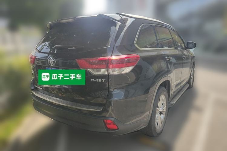 Used Toyota Highlander 2018 2.0T Two-Wheel Drive Elite Edition 5 Seats Emission Standard China V Rear Right 45 Deg