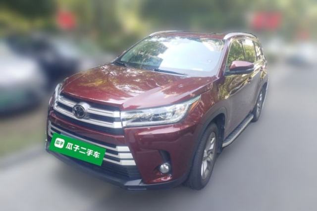 Used Toyota Highlander 2018 2.0T Two-Wheel-Drive Luxury Edition 7 Seats Emission Standard China V