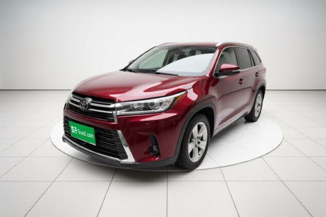 Used Toyota Highlander 2018 2.0T Four-Wheel Drive Prestige Version 7 Seats China V Emission Standard