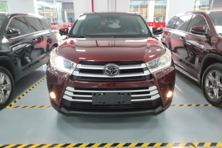 Used Toyota Highlander 2018 2.0T Four-Wheel Drive Luxury Edition 7 Seats China V Emission Standard Exterior 1