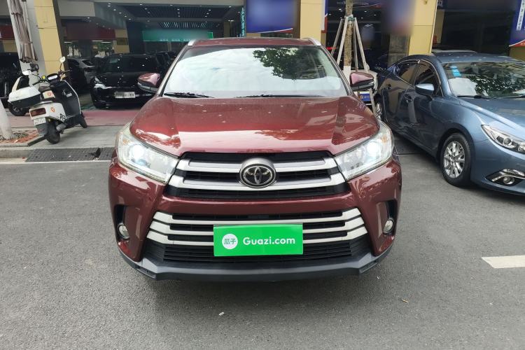 Used Toyota Highlander 2018 2.0T Four-Wheel Drive Luxury Edition 7 Seats China V Emission Standard Exterior 1