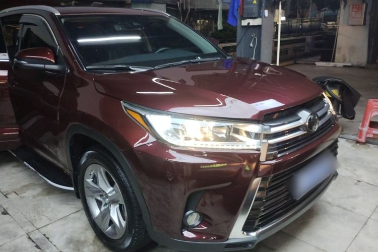 Used Toyota Highlander 2018 2.0T Four-Wheel Drive Prestige Version 7 Seats China VI Standard Exterior 2