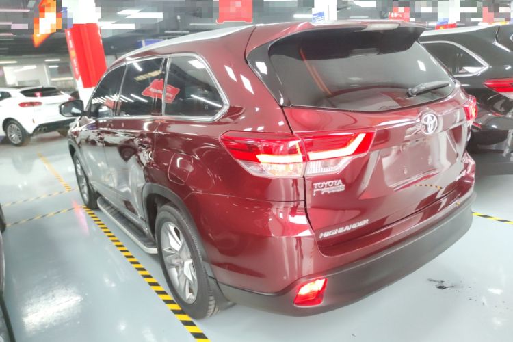Used Toyota Highlander 2018 2.0T Four-Wheel Drive Luxury Edition 7 Seats China V Emission Standard Exterior 3
