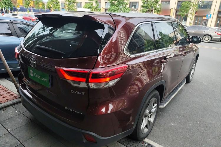 Used Toyota Highlander 2018 2.0T Four-Wheel Drive Luxury Edition 7 Seats China V Emission Standard Exterior 5