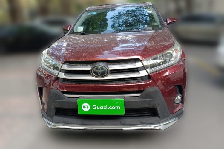 Used Toyota Highlander 2018 2.0T Four-Wheel Drive Luxury Edition 7 Seats China V Emission Standard Front