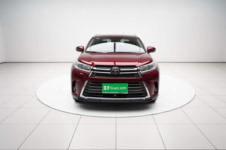 Used Toyota Highlander 2018 2.0T Four-Wheel Drive Prestige Version 7 Seats China V Emission Standard Front
