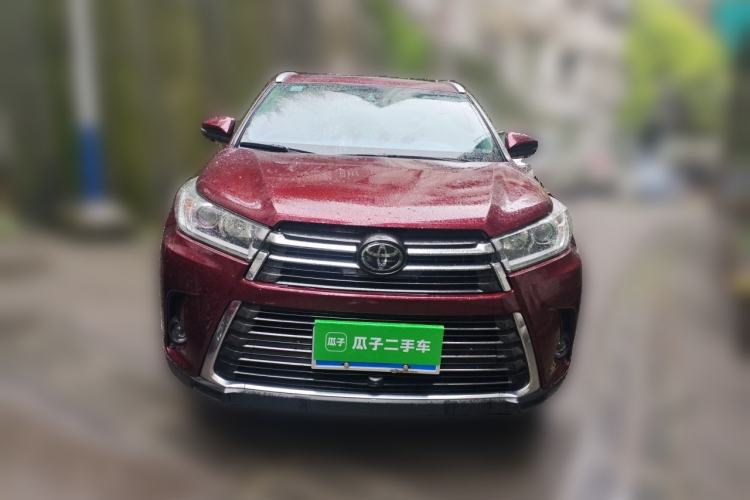 Used Toyota Highlander 2018 2.0T Four-Wheel Drive Prestige Version 7 Seats China V Emission Standard Front