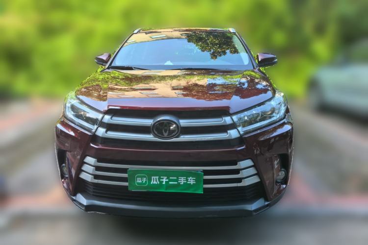 Used Toyota Highlander 2018 2.0T Four-Wheel Drive Luxury Edition 7 Seats China V Emission Standard Front